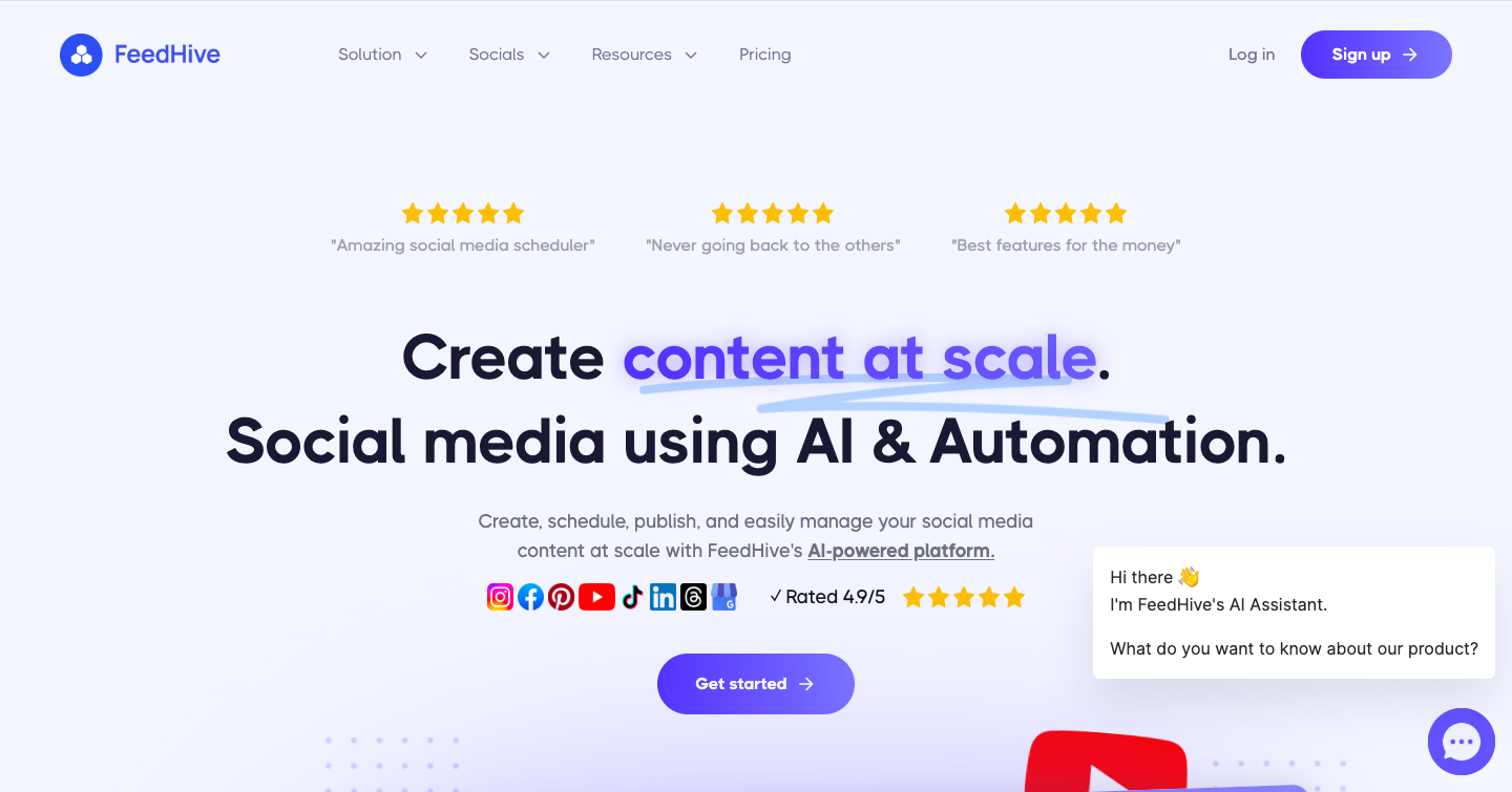 FeedHive AI Interface