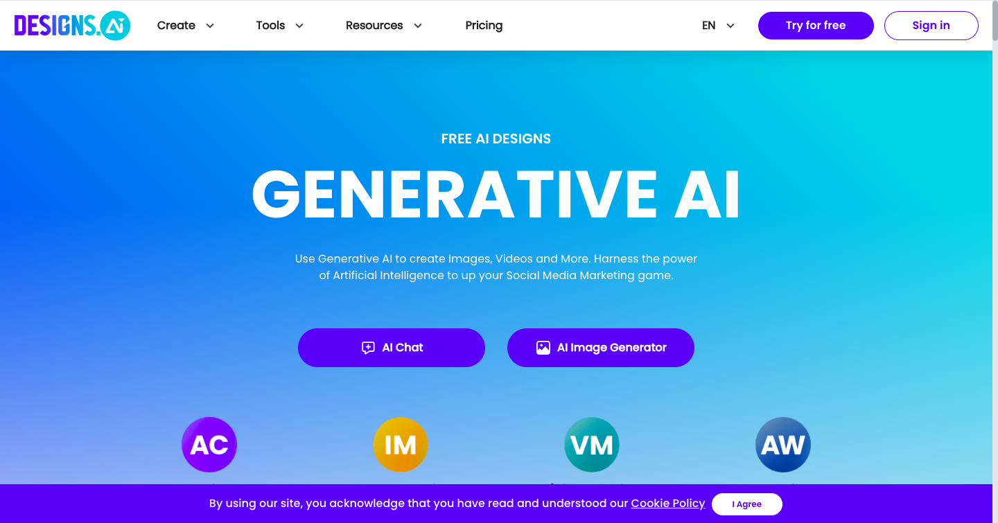 Designs AI Interface