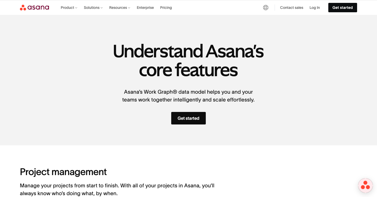Asana AI Interface