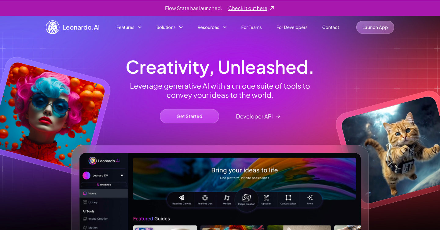 Leonardo AI Interface