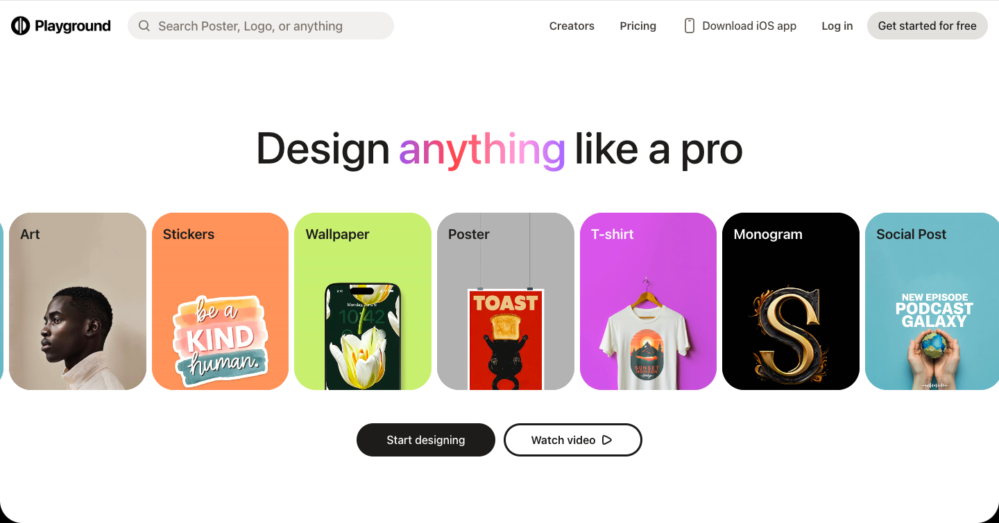 Playground AI Interface