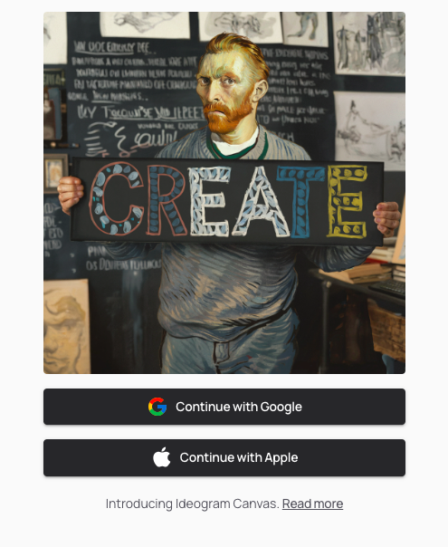 Ideogram AI Interface